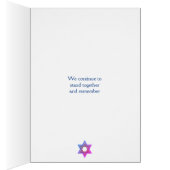 Herdenkingsdag blauw holocaust Herdenkingsdag Herd (Binnen (Rechts))