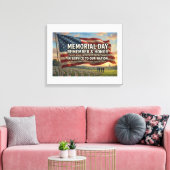 Herdenkingsdag canvas afdruk (Insitu (Woonkamer))