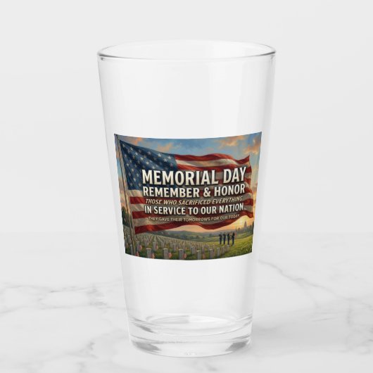 Herdenkingsdag   glas (Voorkant)