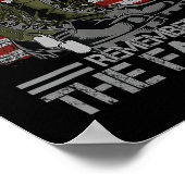 Herdenkingsdag herinnert de slachtoffers van het l poster (Hoek)