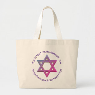 Herdenkingsdag holocaust grote tote bag