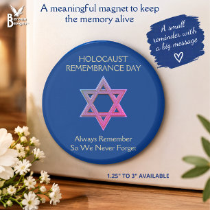 Herdenkingsdag Holocaust YOM HASHOAH Magneet