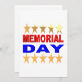 Herdenkingsdag Kaart (Voorkant / Achterkant)