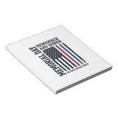 Herdenkingsdag Onthoud En Eer Hulde Vector Ontwerp Notitieblok (Schuin)