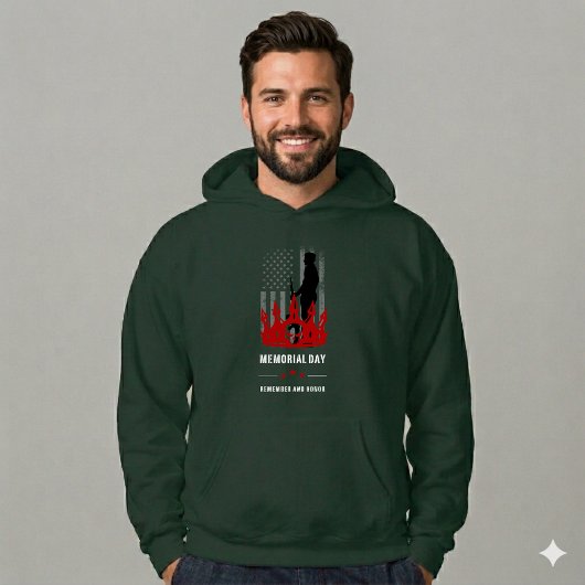 Herdenkingsdag Onthoud en Eer Patriotisch USA 250 Hoodie