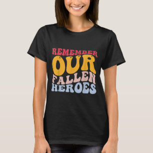 Herdenkingsdag Patriottische Amerikaanse Veteraan T-shirt