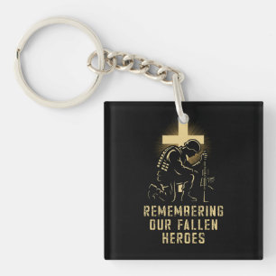 Herdenkingsdag ter nagedachtenis aan onze gevallen sleutelhanger
