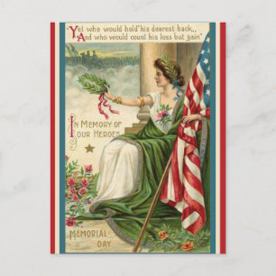 herdenkingsdag van de Amerikaanse patriottische d Feestdagenkaart