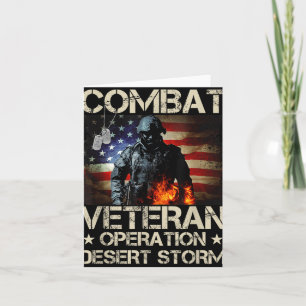 Herdenkingsdag Veteranen Dag Desert Storm Militair Kaart