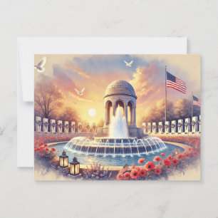 Herdenkingsdag, VS Briefkaart