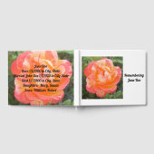 Herdenkingsdienst begrafenis gastenboek (Volledig)