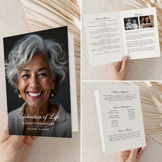Herdenkingsdienst Funeral Programma
