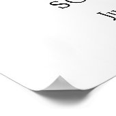 Herdenkingsdienst Gedicht Aandenken Poster (Hoek)