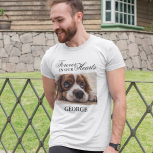 Herdenkingsfoto bij een rouwdienst In liefdevoll T-shirt