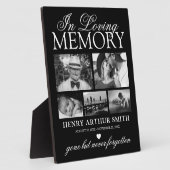 Herdenkingsfotoplaque Fotoplaat (Zijkant)