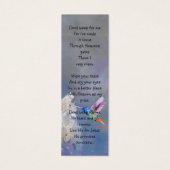 Herdenkingsgebed Kaart Uitvaart Natuur Boekenlegge (Voorkant)