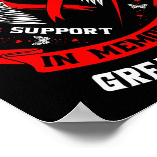 Herdenkingsgeschenken voor het verlies van Great N Poster (Hoek)