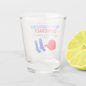 Herdenkingsglas Shot Glas (Achterkant)