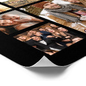 Herdenkingsherdenking 100-fotocollage poster (Hoek)