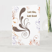 Herdenkingsjaar van herstel Laat los, laat God wer Kaart (Voorkant)