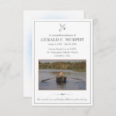 Herdenkingskaart (Voorkant / Achterkant)