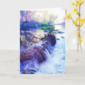 herdenkingskaart kaart (Gele Bloem)