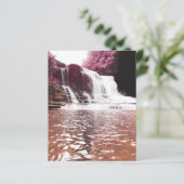 herdenkingskaart waterval (Staand voorkant)