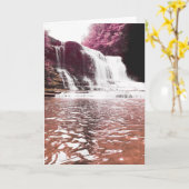 herdenkingskaart waterval kaart (Gele Bloem)