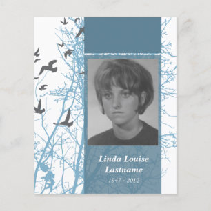 herdenkingskaarten, silhouscrevogels