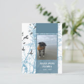 herdenkingskaarten, silhouscrevogels (Staand voorkant)