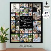 Herdenkingsmonument 42 Foto Collage ONS LEVEN LANG Poster