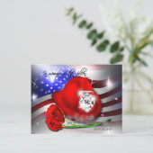 Herdenkingsmonument 9/11 september Briefkaart (Staand voorkant)