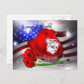 Herdenkingsmonument 9/11 september Briefkaart (Voorkant / Achterkant)