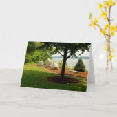 Herdenkingsmonument Dan Fogelberg in Summer Card Kaart (Gele Bloem)