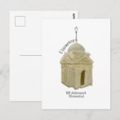 Herdenkingsmonument Dr Johnson in Uttoxeter Briefkaart (Voorkant / Achterkant)