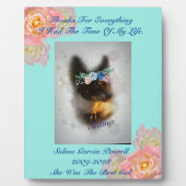 Herdenkingsmonument voor Mij Fotoplaat (Voorkant)