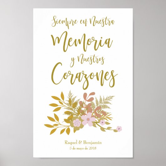 Herdenkingsontwerp Lieve Mensen in het Nederlands Poster (Voorkant)