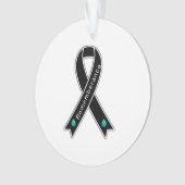 Herdenkingsornament voor ribbon  ornament (voorkant)