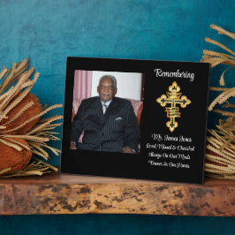 Herdenkingsplaquette Fotoplaat