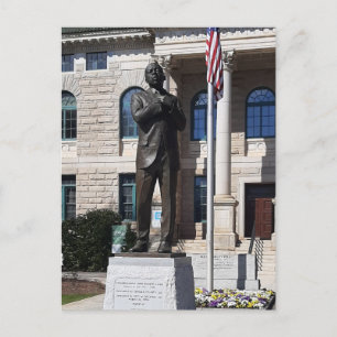 Herdenkingspostkaart voor Congreslid John Lewis Briefkaart