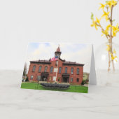 Herdenkingsstoel lege stoel kaart (Gele Bloem)