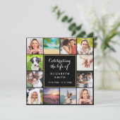 Herdenkingsviering 12 Foto's Funeral Kaart (Staand voorkant)