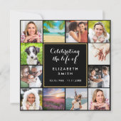 Herdenkingsviering 12 Foto's Funeral Kaart (Voorkant)