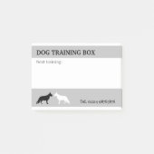 Herder Hond afspraak Notities Post-it® Notes (Voorkant)