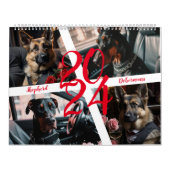 Herders en Dobermans. 2024 Kalender (Hoes)