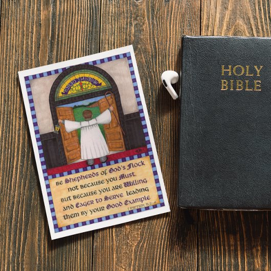 Herders van Gods kudde Inspirerend Post Kaart