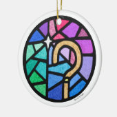 herdersbok keramisch ornament (Links)