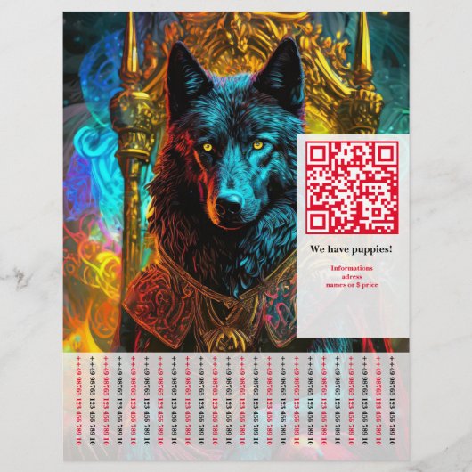 Herdershond Flyer (Voorkant)
