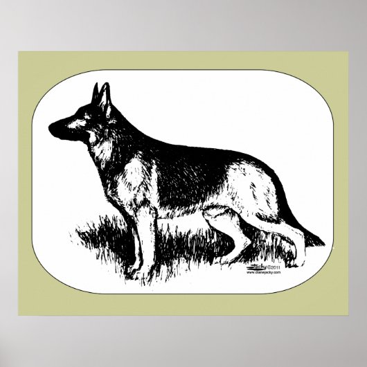 Herdersprofiel Poster (Voorkant)