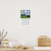 Herding - Rijden het Schaap Aussie v3 2024 Poster (Keuken)
